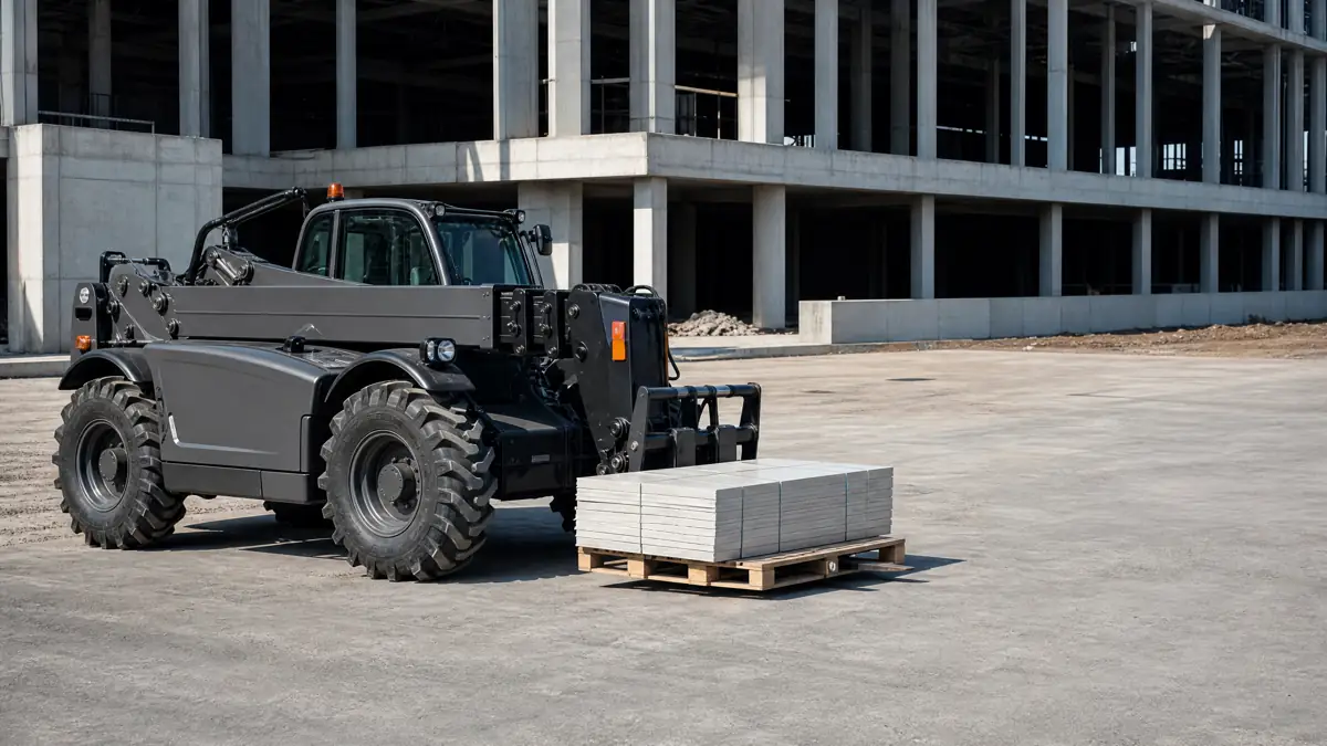 Telehandlers jobsite access in Lansing